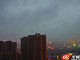 台风外围云系影响锡城